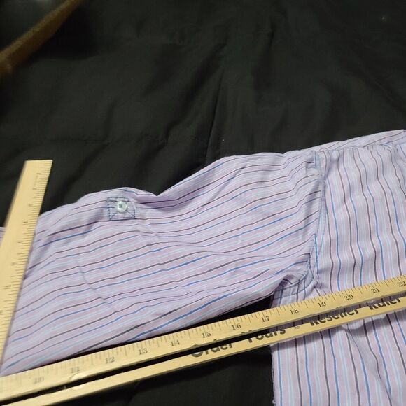 Michael Brandon Mens Button Down Multicolor Size Small Cotton Blend Long Sleeve - Picture 5 of 12